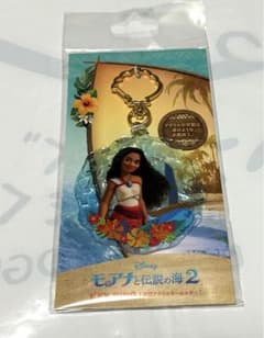 디즈니 영화 모아나와 전설의 바다 2 파형 아크릴 열쇠 고리
