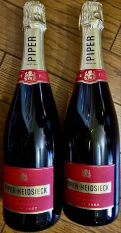 PIPER-HEIDSIECK シャンパーニュ ブリュット 2本 - メルカリ