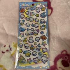 あわわちゃん　キャンディグリッターステッカー　シールのサムネイル