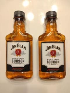 JIM BEAM ジムビーム ケンタッキーストレートバーボン200ml 2本のサムネイル