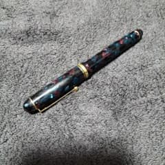 14K 525 PILOTマーブル模様 万年筆 - メルカリ