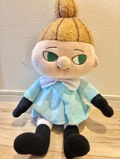希少！リトルミィ　座り　ぬいぐるみ　おすわりぬいぐるみ　ムーミン　水色