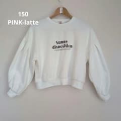 PINK-latte 白トレーナー 150のサムネイル