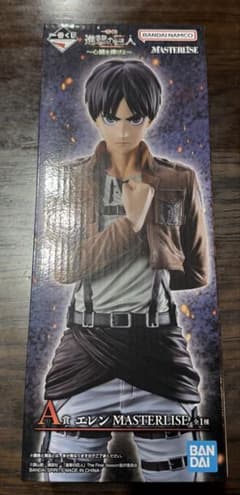 チ*ス様 一番くじ 進撃の巨人 A賞 エレン MASTERLISE フィギュアのサムネイル
