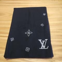 ルイヴィトン ストール エトール モンテカルロ ノワール マフラー 