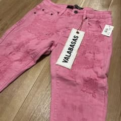 バラバサス【新品未使用】valabasas ピンクフレアデニム 30 - メルカリ
