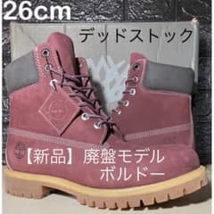 新品廃盤モデルTimberland】26cm ティンバーランド ボルドー - メルカリ