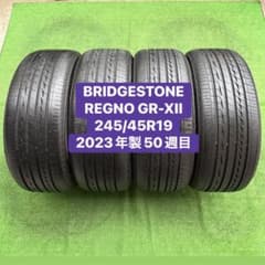 BRIDGESTONE REGNO 245/45R19 2023年製 バリ山4本 - メルカリ