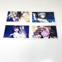【非売品】ラブライブ！ ゲーマーズ特典 クリアステッカー 4枚のサムネイル