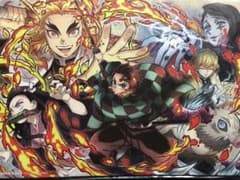 鬼滅ノ刃 映画 入場者特典カード A5サイズ　限定のサムネイル