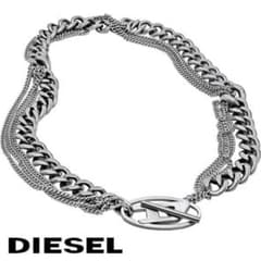 HANA JISOO 着用 DIESEL ディーゼル Dロゴ 4連 ネックレス m97373345448_1.jpg?1771408846