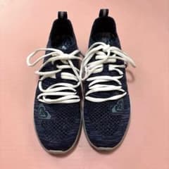 ROXY 新品 スニーカー ネイビー レディース 23.5㎝のサムネイル