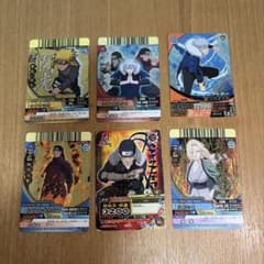 NARUTO ナルト 火影カード 6枚セットのサムネイル