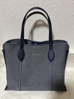 FURLA フルラ トートバッグ グレー/ネイビーのサムネイル