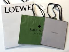 LOEWE kate spade TOM FORD ショッパー 3枚セットのサムネイル