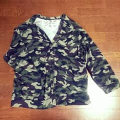 ▼むーまん様お取り置き✡格安！迷彩柄カーディガン▼のサムネイル