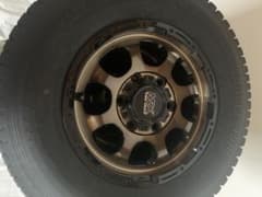 【美品】バリ溝！スタッドレス195/80R15 タイヤ ホイール4本セットのサムネイル