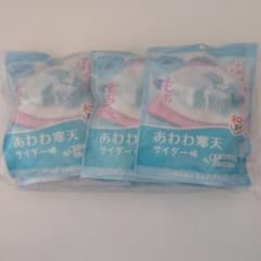 大特価品☆新品未開封 あわわ寒天 サイダー味 6袋セット 和菓子