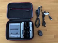 ニンテンドークラシックミニ スーパーファミコン 電源コードあり 収納ケースのサムネイル