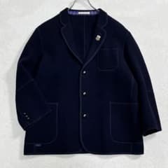 美品『エディフィス』セットアップスーツ グレンチェック サキソニー