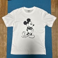 ユニクロ UT ミッキー スタンズ Tシャツ 白 Mサイズ ディズニーのサムネイル