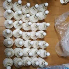 【white trash　様専用】バドミントンノックシャトルのサムネイル