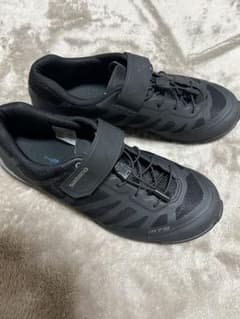 バ*男様 SHIMANO MT5 自転車用シューズ ブラック 25.8cmのサムネイル