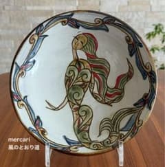 のりのリリー　壺屋焼　登り窯　金城敏昭　やちむん　沖縄　深皿　盛鉢 壺屋焼陶芸城 金城敏幸 魚紋 新入荷 東京うつわのわ田 | 沖縄