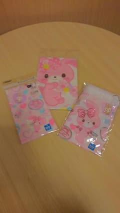 【新学期】ぼんぼんりぼん　コップ袋セット【新品】のサムネイル