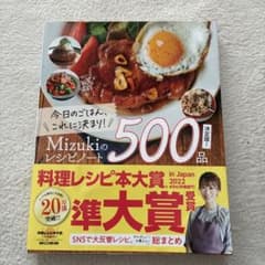 今日のごはん、これに決まり!Mizukiのレシピノート決定版!500品