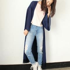 美品☆ジュエティ☆シフォンカーディガンのサムネイル