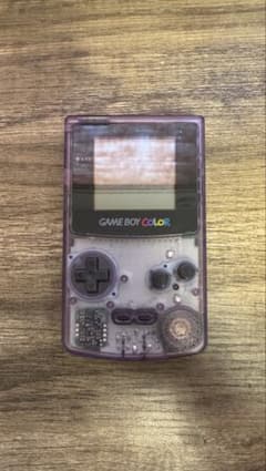 GAME BOY COLOR クリアパープル 本体のサムネイル