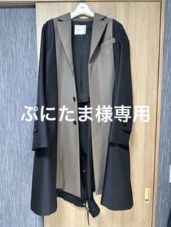 ぷにたま様専用　sacai Doeskin Mix Coat サイズ2 25ssのサムネイル