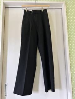 anuans スラックス パンツ ブラック Sのサムネイル