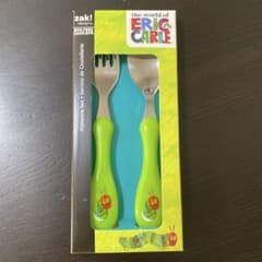 【未使用】はらぺこあおむし スプーン&フォークセットのサムネイル