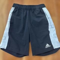 adidas ハーフパンツ 150cm ブラックのサムネイル