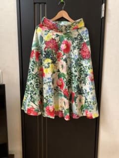 未使用 ZARA レディース花柄ロングスカート Mのサムネイル