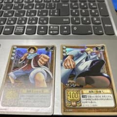 当時物】旧ワンピースカード ルフィ LK-C01 サンジ LK-C03 - メルカリ