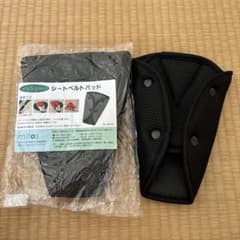 シートベルトパッド 黒 メッシュ　2個セットのサムネイル
