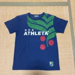 ATHLETA 半袖Tシャツ ネイビー サッカー フットサル Mサイズのサムネイル