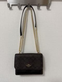 COACH ショルダーバッグ シグネチャー チェーン 値引き交渉ありのサムネイル