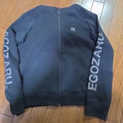 ユ*リ様 EGOZARU 黒 ジップアップ ウォームアップウェアのサムネイル