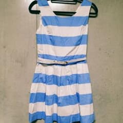 forever21ボーダーミニワンピースのサムネイル