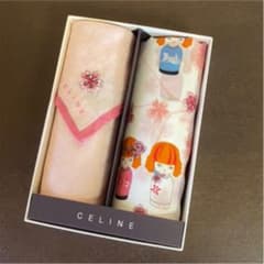 日本製セリーヌハンカチ２枚セット新品のサムネイル