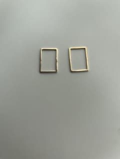 美品】シハラ SHIHARA FORM PIERCE 15 ピアス 2つセット - メルカリ