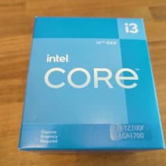 Core i3 12100F BOXのサムネイル