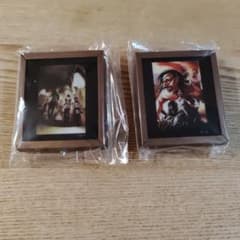 新品 未開封】進撃の巨人 オンライン展覧会 ミニ額装 12巻＆13巻表紙 2