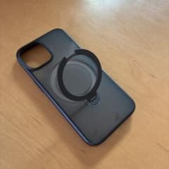 MagSafe対応 iPhone用ケース スタンド機能付き ブラックのサムネイル