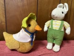 うさぎとあひるのぬいぐるみ 2体セット うさぎとあひるのぬいぐるみ 2体セット - メルカリ