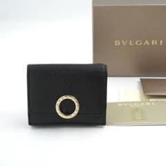 ✨新品未使用✨　BVLGARI ミニ財布　クラシコ　ロゴマニア　サークルロゴのサムネイル